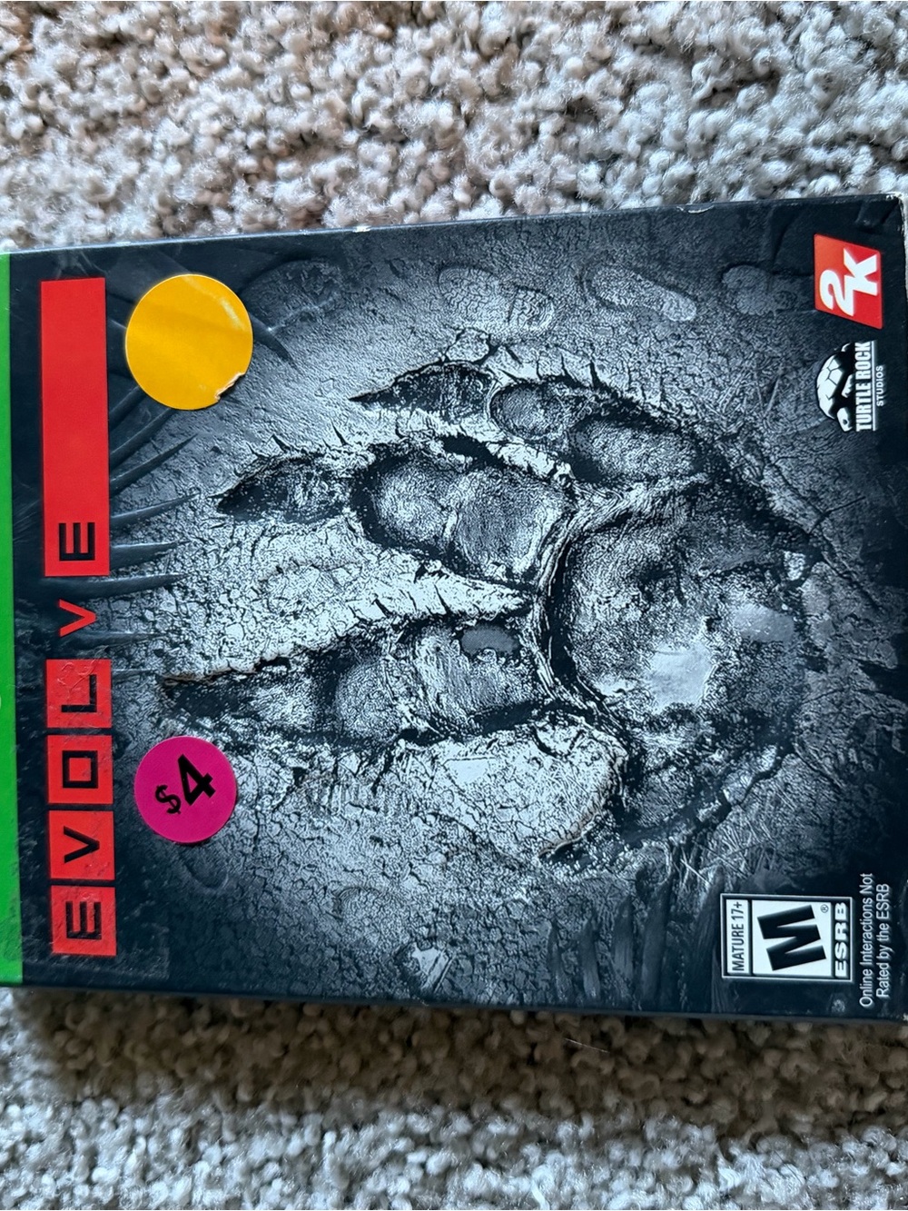 Evolve Video Game - Black Packaging by 2K